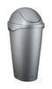 Umbra 12 gal. Nickel Swing-Top Wastebasket (Pack of 3)