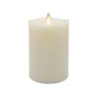 Matchless Darice Ivory Vanilla Honey Scent Pillar Flameless Flickering Candle 6.5 in. H x 3 in. Dia. (Pack of 4)