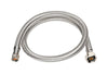 Homewerks 3/8 in. Compression X 1/2 in. D FIP 12 in. Braided Stainless Steel Faucet Supply Line