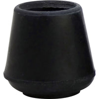 Shepherd Rubber Leg Tip Black Round 5/8 in. W 40 pk (Pack of 40)