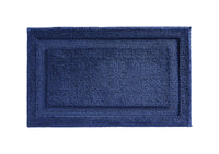 InterDesign 34 in. L x 21 in. W Blue Microfiber Polyester Bath Spa Rug (Pack of 3)