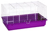 Pet Lodge Medium Plastic Rabbit Hutch Purple 16 in. H X 31 in. W X 18.5 in. D