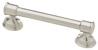 Cabinet Pull, Caspian, Satin Nickel, 3 or 3.75-In.