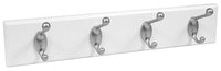 Hook Board, White & Satin, 18-In.