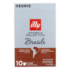 Illy Caffe Coffee - K-cup Braz Arabica Select - Case of 6 - 4.103 OZ