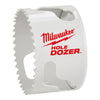 Milwaukee  Hole Dozer  1-5/8 in. Dia. x 2.8 in. L Bi-Metal  Hole Saw  1/4 in. 1 pc.