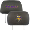 NFL - Minnesota Vikings  Embroidered Head Rest Cover Set - 2 Pieces