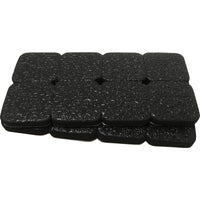 Shepherd Hardware Foam Self Adhesive Anti-Skid Pad Black Square 1 in. W X 1 in. L 16 pk