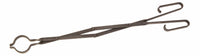 Fireplace Tongs, Black Steel, 33-In.