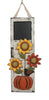 Celebrations  Harvest Shutter Wall Hanging  Fall Decoration  9-7/16 in. H x 21.93 in. W 1 pk