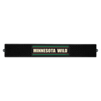 NHL - Minnesota Wild Bar Mat - 3.25in. x 24in.