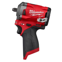 Milwaukee M12 FUEL 12 V 3/8 in. Cordless Brushless Stubby Impact Wrench Tool Only