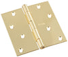 National Hardware 4 in. L Polished Brass Door Hinge 1 pk