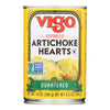 Vigo® Imported Artichoke Hearts - Case of 12 - 14 OZ