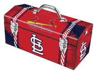 Windco 16.25 in. St. Louis Cardinals Art Deco Tool Box Multicolored