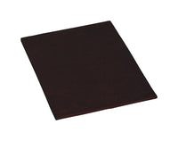 Shepherd Hardware Felt Self Adhesive Pad Brown Square 4-1/2 in. W X 6 in. L 2 pk