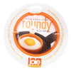 Harold Import Co. Heat-Resistant Silicone Orange/White BPA Free Roundy-Egg Ring 3.5 x 2.5 in.