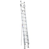 Werner 24 ft. H Aluminum Telescoping Extension Ladder Type IA 300 lb. capacity