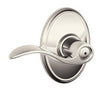 Schlage Polished Nickel Entry Lever 1-3/4 in.