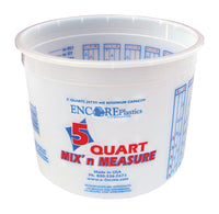 Encore Mix' n Measure White 5 qt Paint Pail