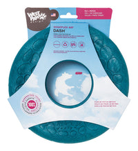 West Paw Zogoflex Air Blue Disc Synthetic Rubber Frisbee Medium