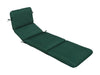 Casual Cushion  Green  Polyester  Seating Cushion  3.5 in. H x 23 in. W x 74 in. L