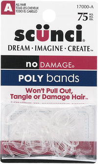 Scunci 1700003a048 Mini Poly Bands (Pack of 3)