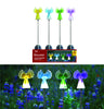 Alpine  Plastic  Assorted  35.43 in. H Angel  Solar Garden Stake (Pack of 16)