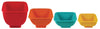 Mrs Anderson Baking 43758 Flex & Pour Silicone Measuring Cups Assorted Colors 4 Piece Set