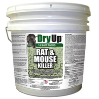 DryUp Fish-Flavored Bait Packs For Mice and Rats 4 lb. 16 pk