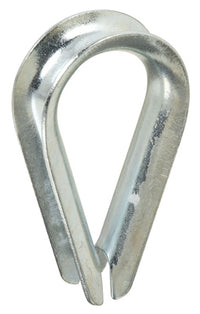 Rope Thimble, Zinc, 1/4-In.