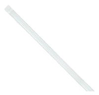 Under-Cabinet LED Light Fixture, White Plastic, 803 Lumens, 24-In.