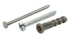 Prime-Line Zinc Small Hardware Set 20 lb 2 pk