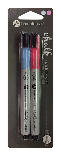 Hampton Art Pink and Blue Chalkboard Markers 1 pk