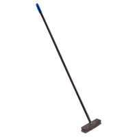 Quickie Bulldozer Steel Handle & Poly Fiber Bristle Deck Brush 9 W in.