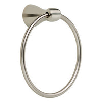 Foundations Collection Towel Ring, Stainless Steel