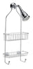 iDesign Reo 22 in. H X 4 in. W X 10 in. L Chrome Silver Shower Caddy