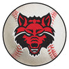 Arkansas State University Baseball Rug - 27in. Diameter