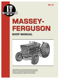 Tractor Shop Manual, Massey Ferguson Gas