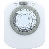 Westek Indoor Mechanical Timer 120 V White