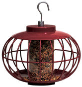 Gardman NT051 7.5" H X 8.3" D Red Lantern Seed Feeder                                                                                                 