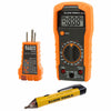 Klein Tools Automatic LCD Electrical Tester Set 3 pk