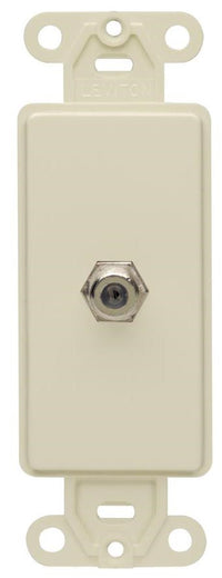 Leviton 023-40681-I Ivory Decora Wall Jack