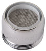 BrassCraft Dual Thread 15/16 in.- 27M x 55/64 in.-27F Chrome Slotless Aerator Adapter (Pack of 5).