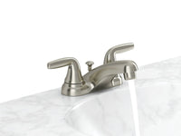 American Standard Jocelyn Satin Nickel Two Handle Lavatory Faucet 4 in.