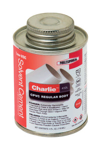 Rectorseal Charlie Orange Solvent Cement For CPVC 4 oz