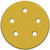 Norton Hook & Sand 5 in. Aluminum Oxide Hook and Loop A290 Sandpaper Vacuum Disc 80 Grit Coarse 4 pk