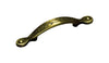 Amerock  Natures Splendor  Inspirations  Cabinet Pull  3 in. Elegant Brass  1 pk