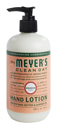 Mrs. Meyer's  Clean Day  Geranium Scent Hand Lotion  12 oz. 1 pk (Pack of 6)