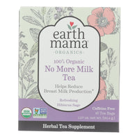 Earth Mama Angel Baby Organic No More Milk Tea - 16 Tea Bags